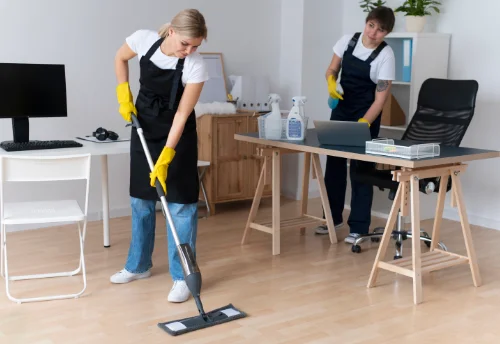 Nettoyage de bureau professionnel à Châteauneuf-la-Forêt